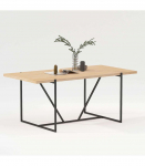 S&ouml;&ouml;gilaud CINDY 160x90xH75cm, melamiin tamm