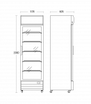Vitriink&uuml;lmik Scandomestic SD417BE must