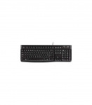 Logitech K120 Standard Wired EN/LT 1.5 m Black USB Port Lithuanian 55 g