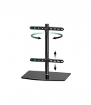 TV SET ACC DESKTOP STAND/32-75" BLACK PT3-B ONKRON