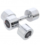 CHD06 CHROMED DUMBBELL (2 pcs.) HMS