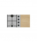 BOSCH gas hob PBP6B5K80