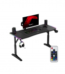 Huzaro Hero 3.6 RGB Black gaming desk