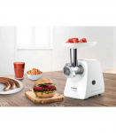 Bosch MFW2520W mincer 1500 W Stainless steel, White