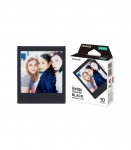 Fujifilm Instax Square Instant Film Black Glossy Quantity 10