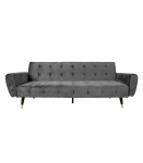 Diivanvoodi FALUN 214x83xH82cm, hall samet