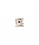 Vitriinkapp TISARO 2473LJ12 valge k&otilde;rgl&auml;ige