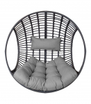 Ripptooli padi COCO 95/65x75cm, hall, 100% pol&uuml;ester, kangas 999