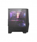 MSI MAG FORGE 100R PC Case, Mid-Tower, USB 3.2, Black MSI MSI MAG FORGE 100R Black ATX Power supply included