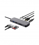 Trust 25672 interface hub USB Type-C Grey