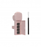 Sunnylife protective case with strap and lanyard for Osmo Pocket 3 (pink)