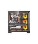 DarkFlash C280 computer case (black) + 7 fans