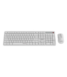 KEYBOARD +MOUSE WRL ENG/WHITE KBS-WMS-01-W GEMBIRD