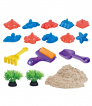 WOOPIE Kinetic Sand Magic for Water 18-piece Set with Case