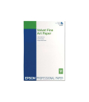 Epson Velvet Fine Art Paper, A3+, 260g/m&sup2;, 20 sheets