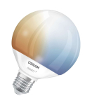 Osram SMART+ MATTER Globe 95 100 827 865 TW E27 14 W Tunable White Wi-Fi