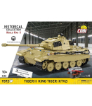 Blocks Tiger II King Tiger KTV2 1572 pieces
