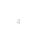 VITRIINKAPP SILKE 2484GY12 valge/betoon VASAKPOOLNE