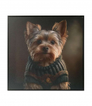 Seinapilt WALLY 50x50cm, v&auml;ike koer