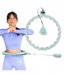 HHM14 hula-hoop roheline, magnetiline raskuse ja loenduriga HMS