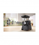 Bosch Serie 4 MFWS440B mincer 1900 W Black, Silver