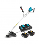 Makita DUR369APT2 brush cutter/string trimmer 1000 W AC/Battery Black, Blue, Grey