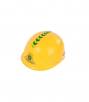 Big Excavator Construction Rider Helmet Yellow