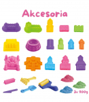WOOPIE Kinetic Sand Magic Castle Set 22 pcs Suitcase