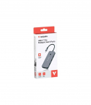 Verbatim 32152 CMH-09 USB-C Pro Multiport Hub, 9-port, HDMI, RJ-45, USB 3.2 Gen 1, MicroSD, SD