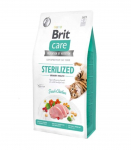 Expirace 29.7. 2026: Brit Care Cat Grain-Free Sterilized Urinary Health 7 kg