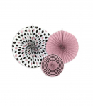 PartyDeco dekoratiivsed rosetid, segu