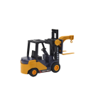 Forklift With Hook Adjustable Friction Drive Yellow