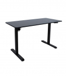 T&ouml;&ouml;laud ERGO LIGHT 1-mootoriga 120x60xH73-118cm, must