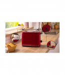 Bosch Compact Toaster TAT3M124 MyMoment Number of slots 2 Housing material Plastic Red