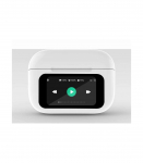 HEADSET BLUETOOTH/WHITE TWS-LCD-ANC-01-W GEMBIRD