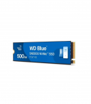 SSD|WESTERN DIGITAL|Blue SN5000|500GB|M.2|PCIe Gen4|NVMe|Write speed 4000 MBytes/sec|Read speed 5000 MBytes/sec|2.38mm|TBW 30