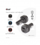 NB CHARGER CAR USB+USB-C/63W CAC-1922 CLUB3D