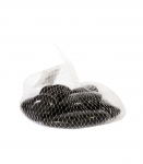 Dekoratiivkivid DECOR STONE, mustad suured kivid, kaal: 500g