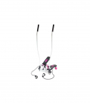 S3085 PINK-WHITE STEPPER WITH MOVABLE ARMS AND ROPES HMS