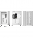 Case|BE QUIET|LIGHT BASE 600 DX|Tower|Case product features Transparent panel|ATX|MicroATX|MiniITX|Colour White|BGW66