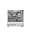 DarkFlash DS950V computer case with display (white) + 6 fans