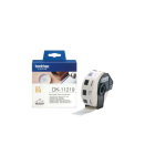 Brother Round paper labels DK-11219 Black on White 12 mm