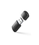Ugreen dual-band external USB network adapter &ndash; WiFi 11ac AC650 black (CM448)