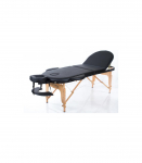 RESTPRO&reg; Classic Oval 3 Black Portable Massage Table