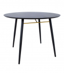 S&ouml;&ouml;gilaud LUXEMBOURG D100xH75cm, must melamiin