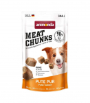 ANIMONDA Meat Chunks Turkey - dog treat - 60g