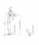 Maclean Monitor Desk Mount 17"-32" 8kg MC-853