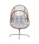 Puhketool DORIAN p&ouml;&ouml;rlev 89x95xH154cm, helepruun