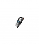 Black & Decker BHFEB520D1-QW stick vacuum/electric broom Battery Dry Cyclonic Bagless Black, Silver, Transparent 2 Ah