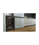 Haier Wine Bank 50 Serie 3 HWS49GAE Compressor wine cooler Freestanding Black 49 bottle(s)
